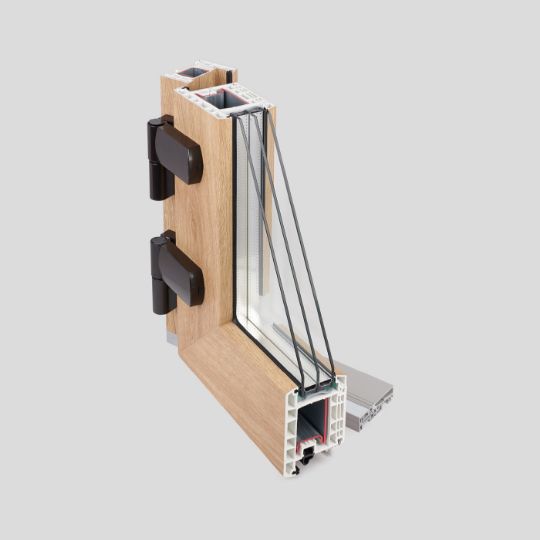 дверь входная рехау 80